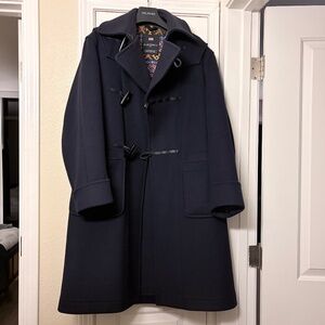 Warm Duffle Coat - Navy